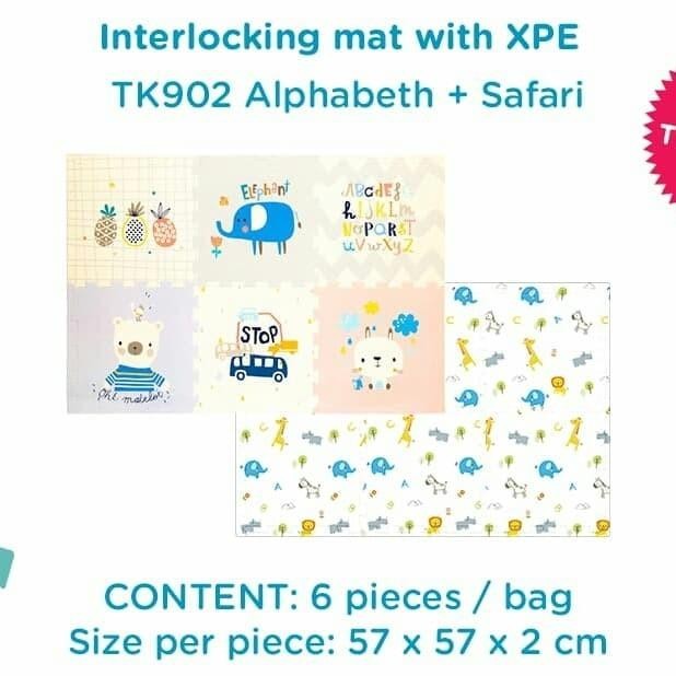 Karpet / Matras / Tikar / Playmat / Puzzle Yofi 60X60X2 Cm Xpe Kalestrina