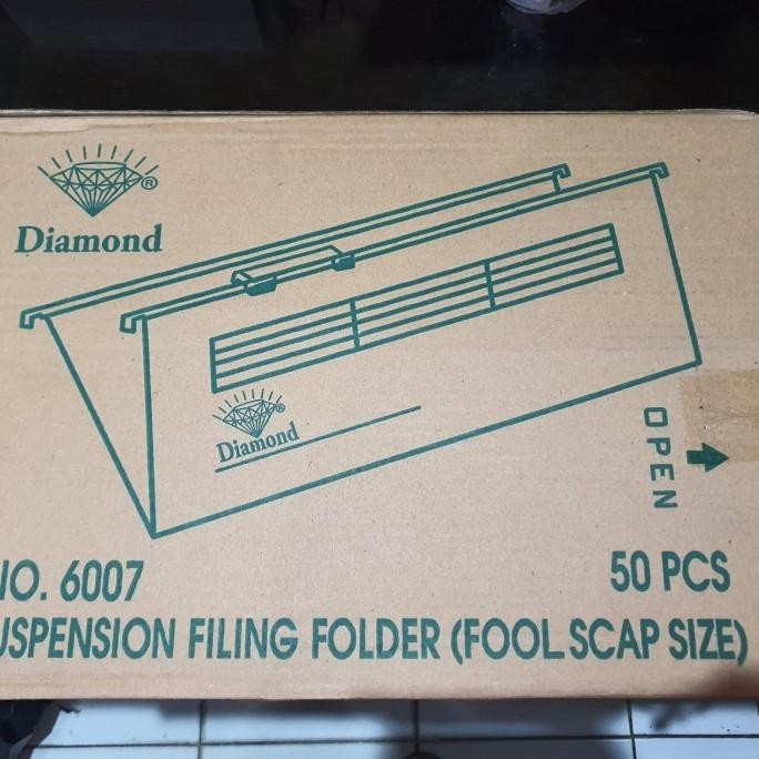 

Map Suspension Filing Folder Diamond 6007 1Pak Isi 50Pc Murah Premium