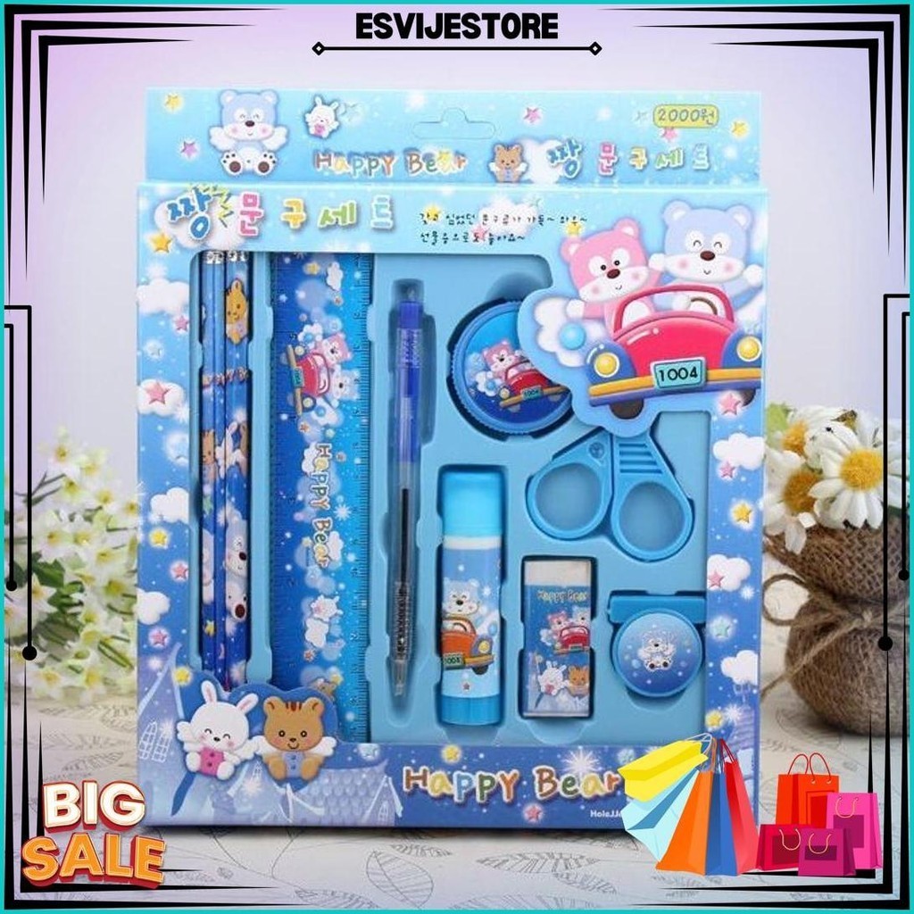 

Fygalerymedan 2009 Pensil Set 9 In 1 Alat Tulis Sekolah Anak Lengkap Sale