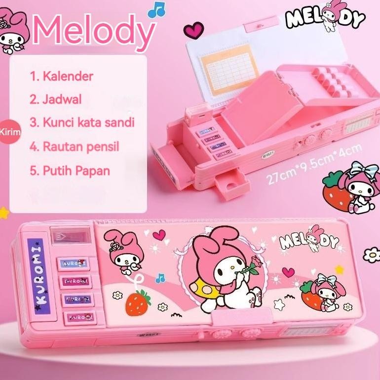 

Tempat Pensil Multifungsi Motif Kartun Untuk Anak Laki-Laki / Perempuan Multifungsi Dengan Kunci Password Untuk Anak Tempat Pensil Gratis Ongkir