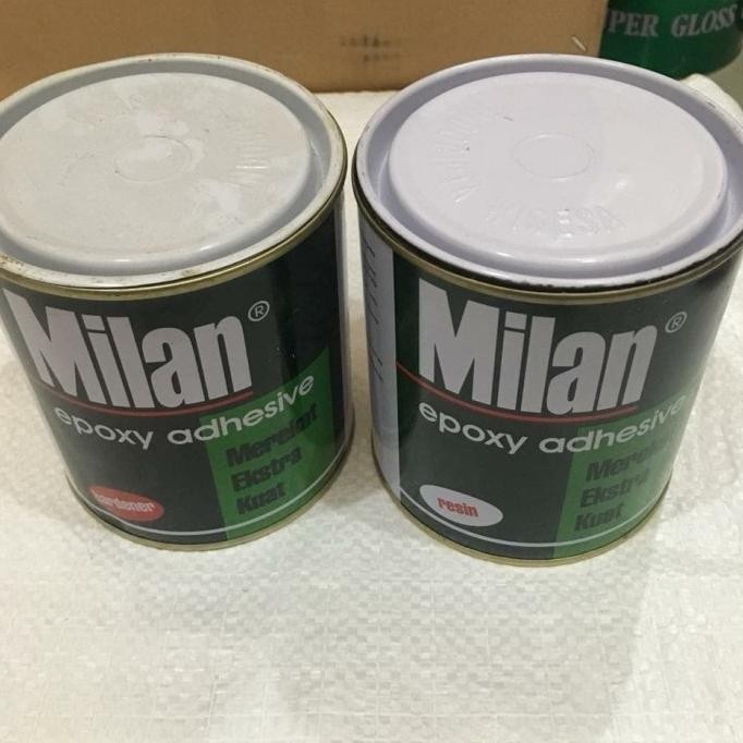 Lem Epoxy Milan / lem kayu / lem besi / ( resin + hardener )