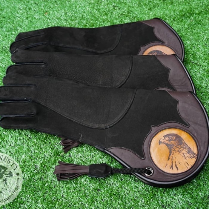 Sale Premium Falconry Glove 25 - 45 Cm Kode 832