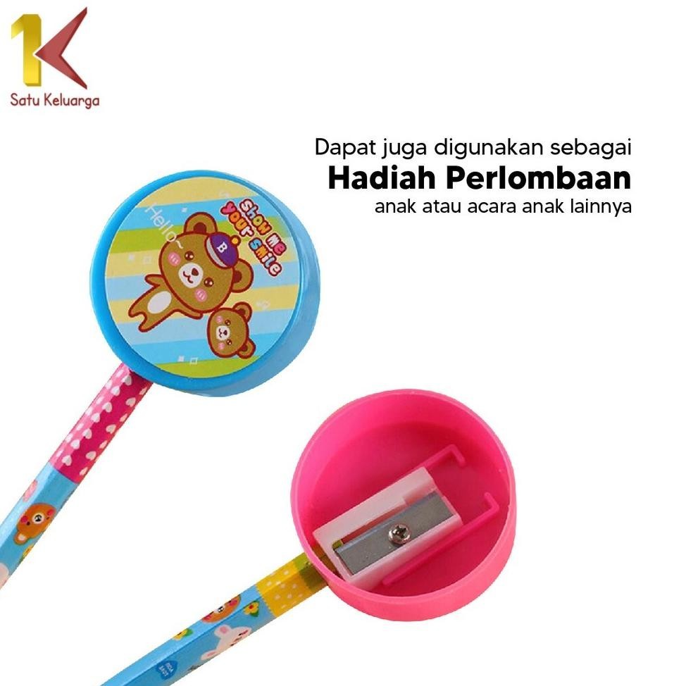 

Satu Keluarga Alat Tulis Set 8In1 Karakter A26 Paket Alat Tulis Anak Tk Stationery Kids / Set School Supplies Gift Eraser Ruler Promo