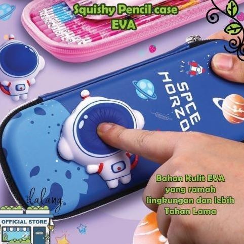 

Kotak Pensil 3D Eva Squishy Tempat Pensil Anak Sekolah Laki Perempuan