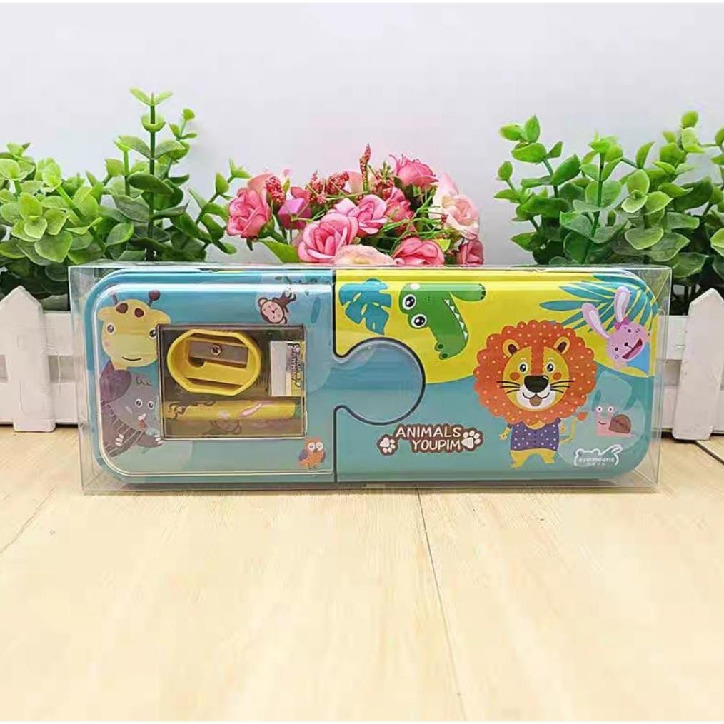 

[Juallaris](Ktps.7)Kotak Pensil Sett / Study Set Stationery Set Alat Tulis Sekolah Anak Set Atk Motif Gratis Ongkir