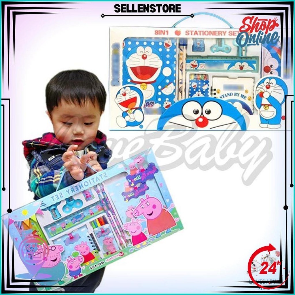 

Lbsjk Paket Alat Tulis 14 In 1 / Stationery Set / Study Set Anak Karakter / Set Alat Tulis Box Anak Sale