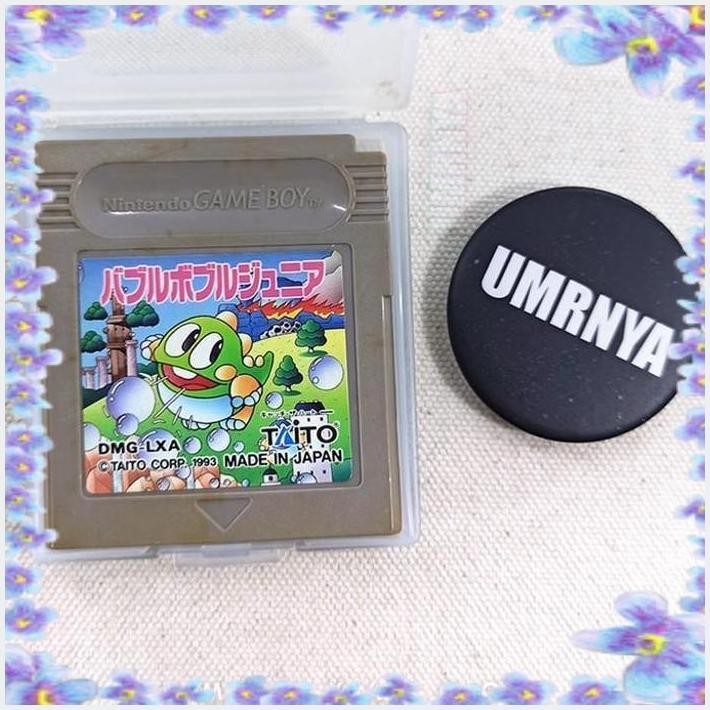 [UMR] ORIGINAL BUBBLE BOBBLE JR JUNIOR NINTENDO GAMEBOY DMG GAME BOY GBA