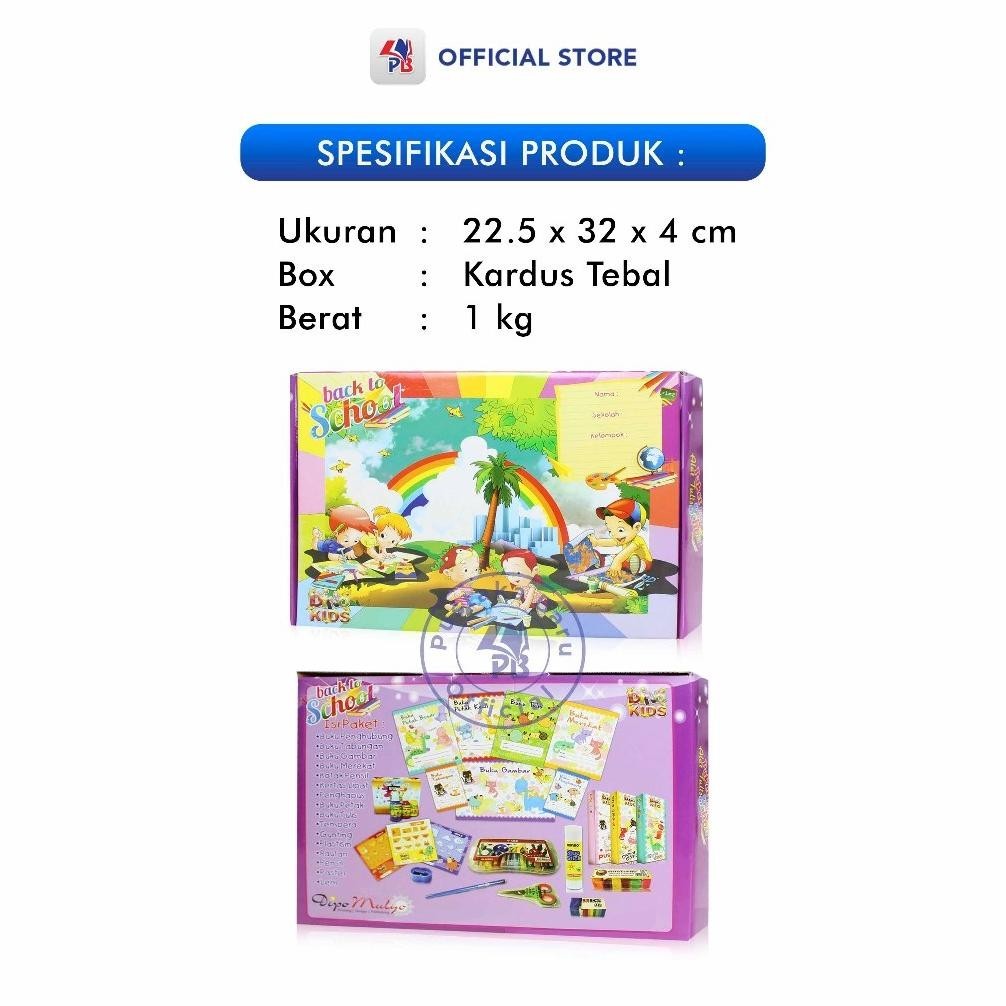 

Alat Tulis / Set Alat Tulis / Paket Alat Tulis Sekolah Lengkap Untuk Anak Cerdas Paud Tk Sd Back To School Promo