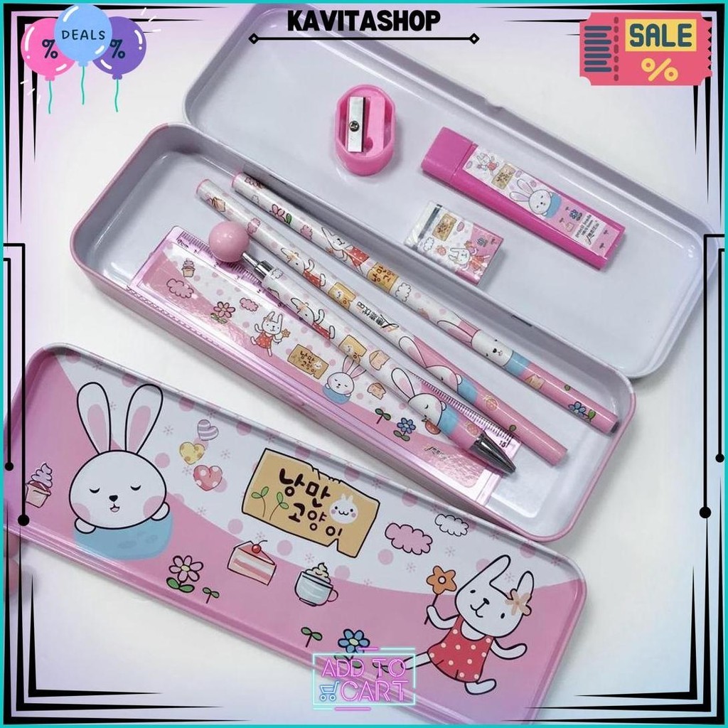 

Fygaleryjakarta 2010 Stationary Set Kotak Pensil Anak Set 7In1 Stationery Alat Tulis Kotak Pensil Karakter Gratis Ongkir