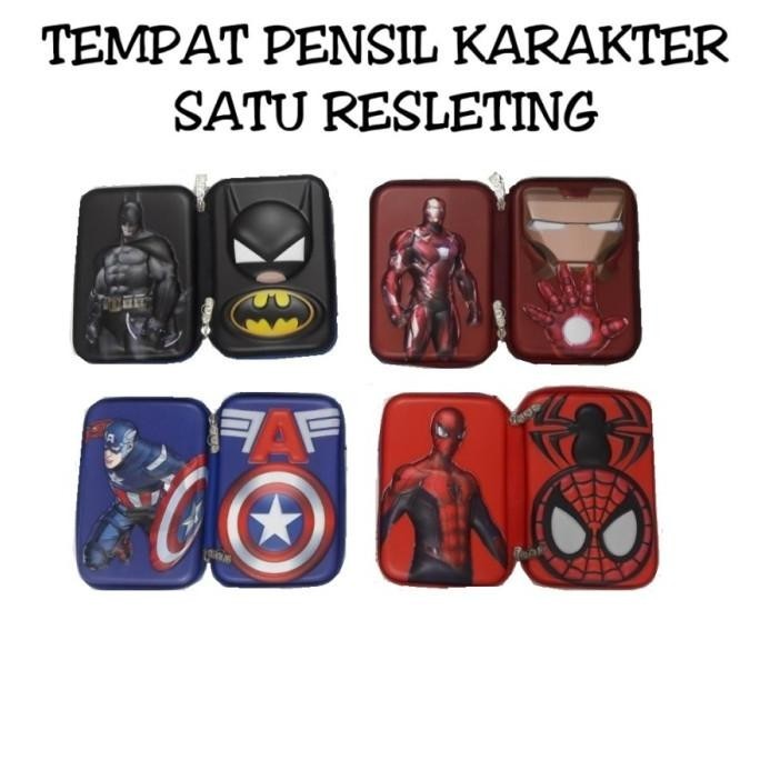 

Tempat Pensil Anak Frozen Pony Batman Ironman Spiderman Capt Hardcase