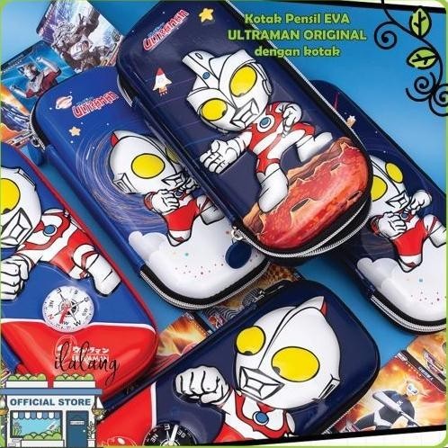 

Kotak Pensil Eva 3D Ultraman Taro Ace Original Tempat Pensil Anak Laki