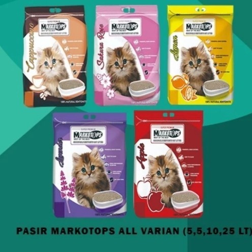 Pasir Kucing Markotop 25Liter