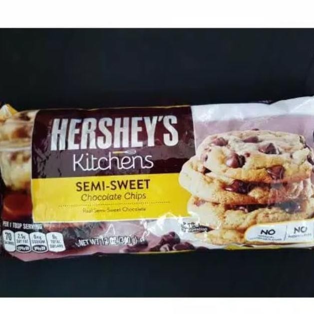 

Hershey Semi-Sweet Chocolate Chips 340gr coklat F67A
