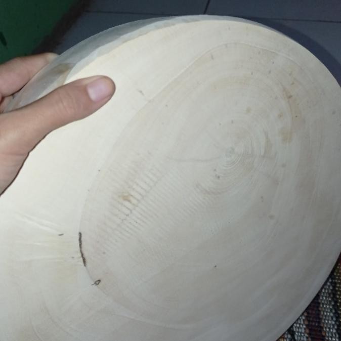 Talenan Kayu Asem Bulat 35-40Cm/ Talenan Daging/ Talenan Cincang