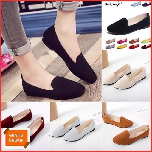 Terlaris Polos As 02 Flat Shoes Suede Qc Pass