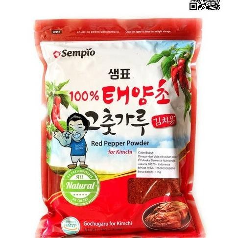 

Sempio Gochugaru For Kimchi Red Pepper Powder-Bubuk Cabe Korea 1Kg