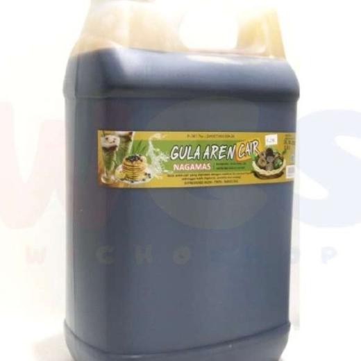 

Nagamas Natural Palm Sugar Gula Aren Cair 5 Ltr - Halal