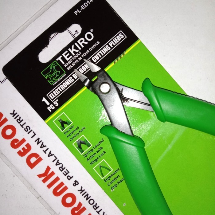 Tang Potong Elektronik Tekiro Kecil 5" 5Inch Tools Pl-Ed1451