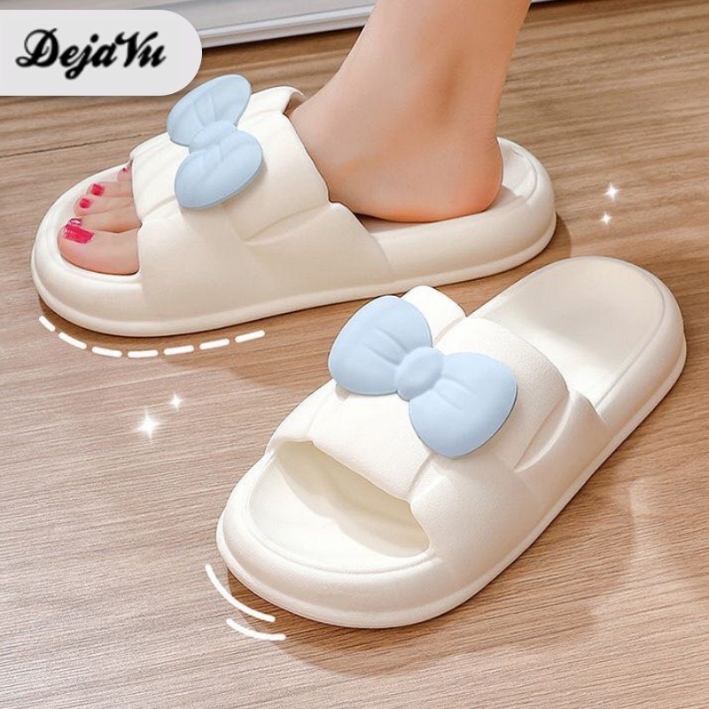 Sandal Karet Wanita // Dejavu Sandal Jelly Slip On Wanita Pita Kucing Sendal Elastis Empuk Sandal