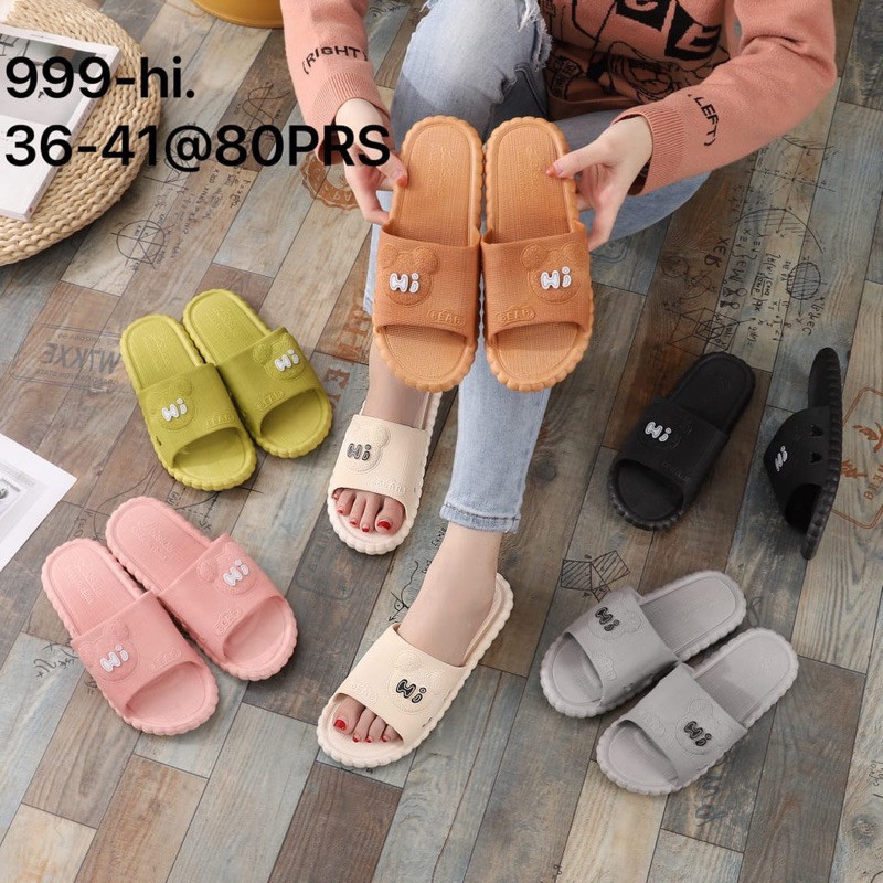 Sandal Hiu // Sandal Selop Wanita Laluna 999/ Sandal Selop Jelly import/ Sandal selop rumah lembut