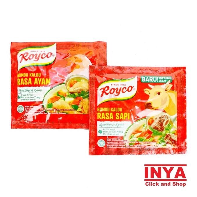 

Royco Bumbu Kaldu Ayam & Sapi Penyedap Rasa - Seasoning Powder