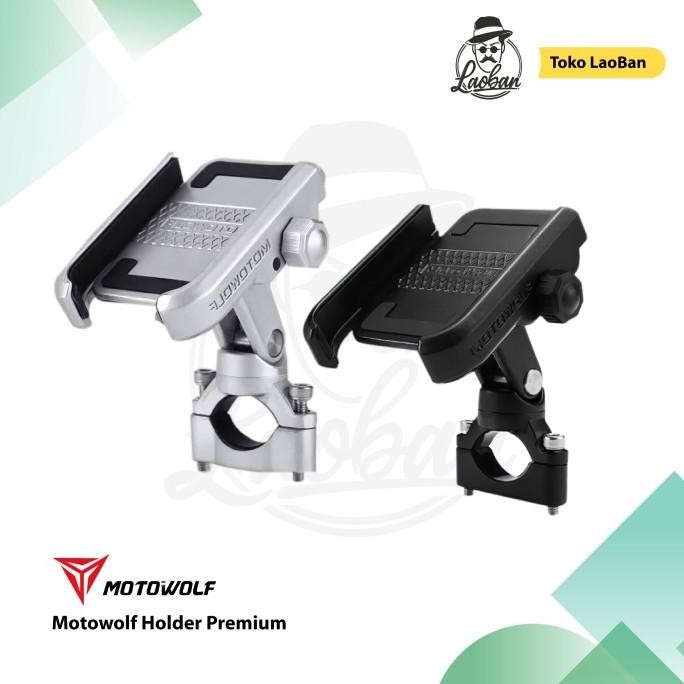Phone Holder Motowolf Original - Holder Hp Motowolf Sepeda Motor