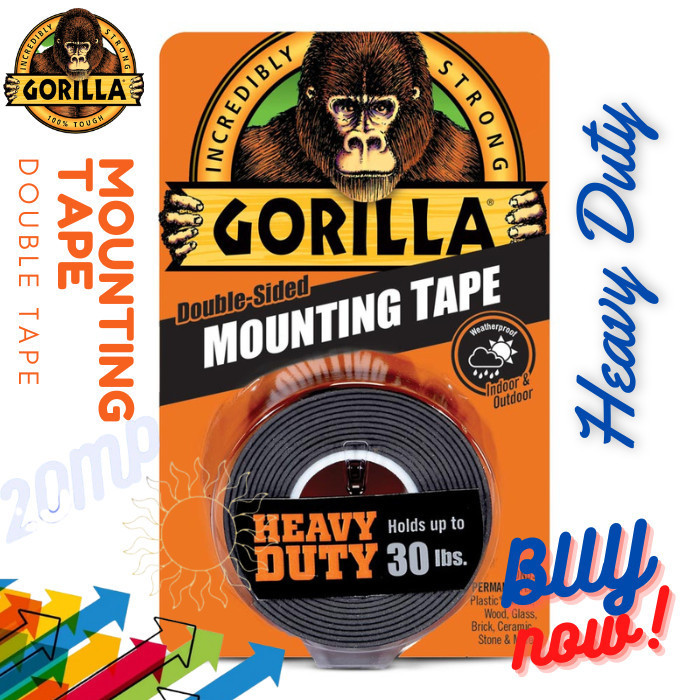 

Isolasi Dua Sisi Mounting Tape Heavy Duty 1Inch