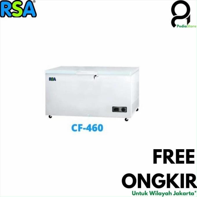 [Best Quality] Chest Freezer Rsa Cf-460 / Freezer Box 450 Liter Rsa Cf 460/Rsa Cf-460
