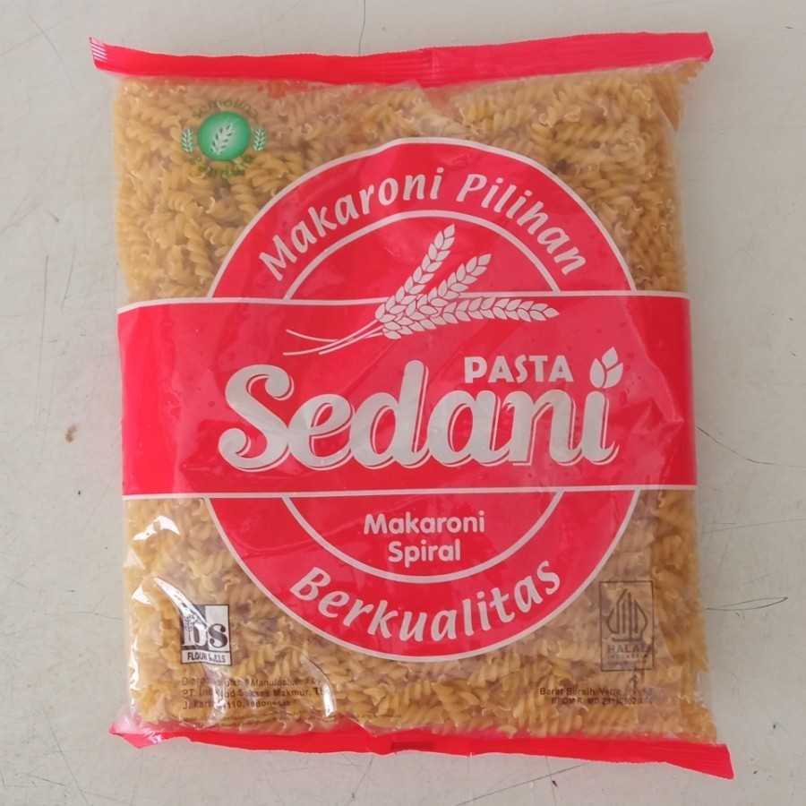 

Makaroni Sedani Spiral 1Kg