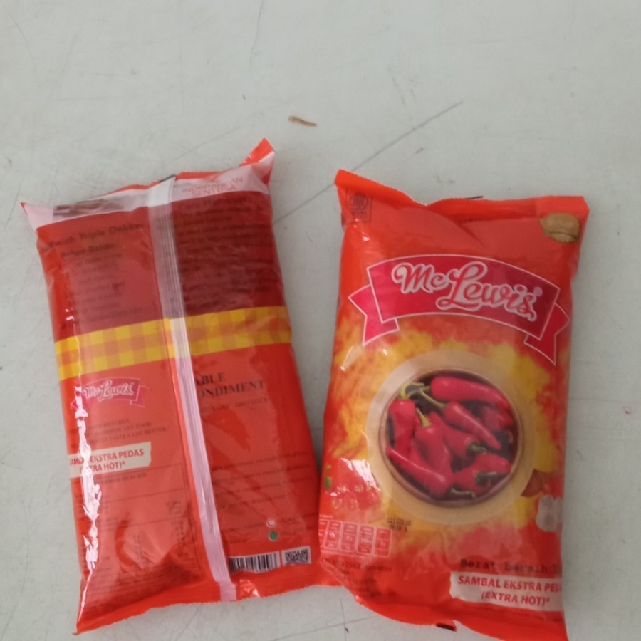 

Mc Lewis Saus Extra Hot 1Kg