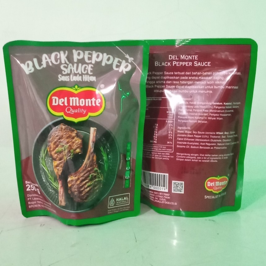 

Delmonte Saus Lada Hitam 250gr