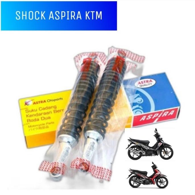 SHOCKBREAKER SHOCK BELAKANG ASPIRA KTM ORI MOTOR HONDA SUPRA X 125 FI
