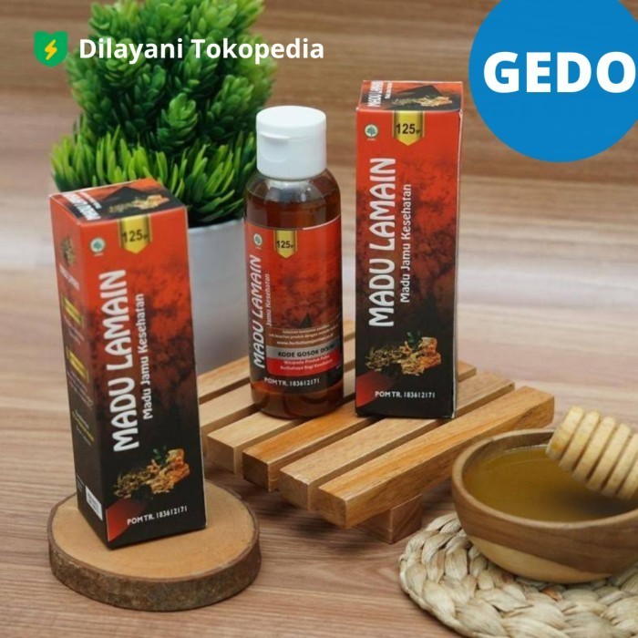 

Ready Madu Lamain Asli 125gr Jamu