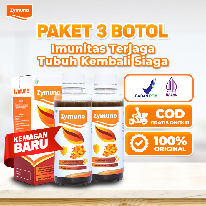 

Ready Paket 3 Box Zymuno - Cegah Kanker & Tumor Ganas Lebih Cepat