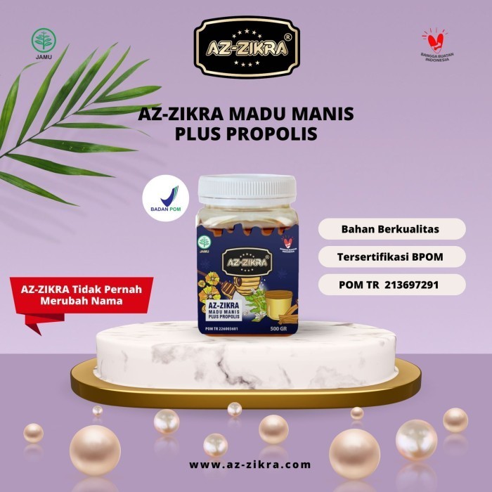 

Ready Madu Azzikra Az-Zikra Hitam Pahit Special Odeng Original