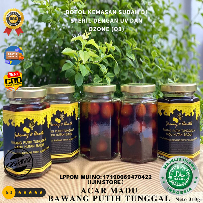 

Ready Madu bawang tunggal 310gr