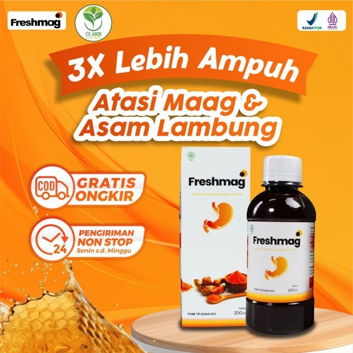 

Ready Freshmag Madu Herbal Atasi Asam Lambung ( Bukan Biomaag / Zestmag )