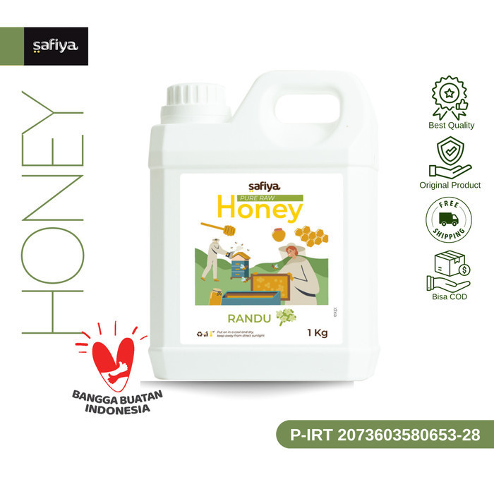 

Ready Madu Murni Randu 1 Kg Series Raw Honey Madu Asli Authentic Safiya Food