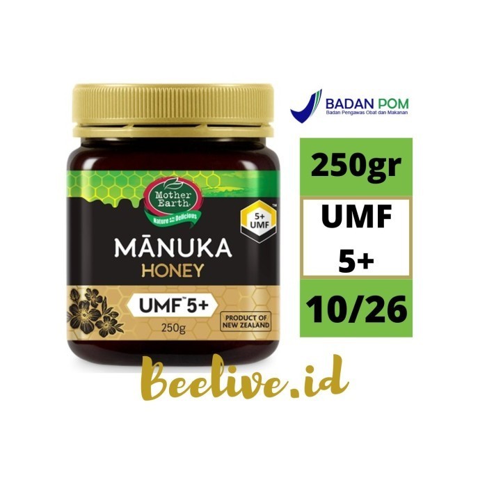 

Ready Madu Mother Earth Manuka Honey UMF 5+ 250 gram