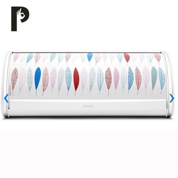 [New] Brabantia Pauline Tempat Roti Roll - Putih/Pink