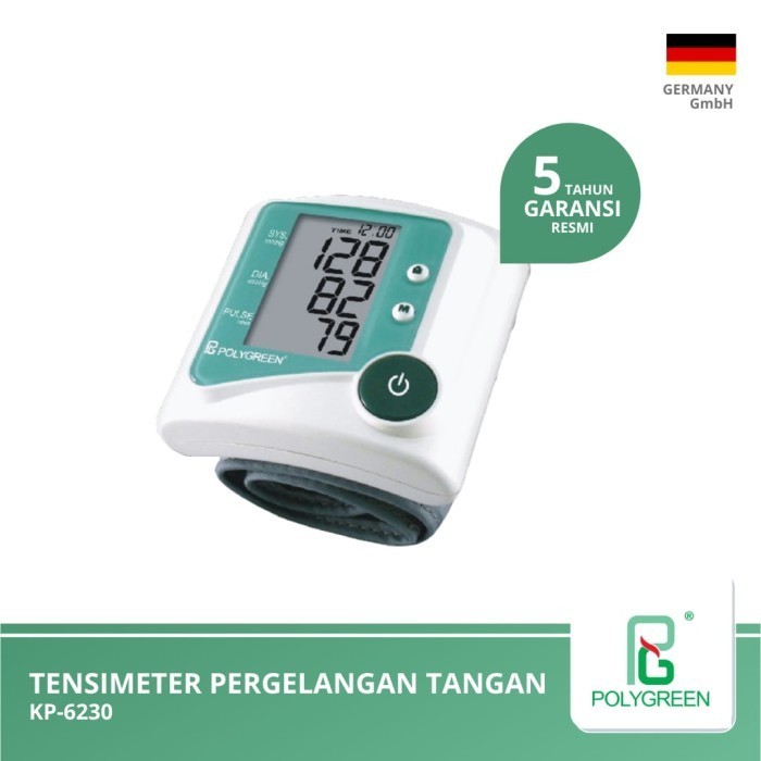 Tensimeter Perangan Wrist-watch Blood Pressure Poly