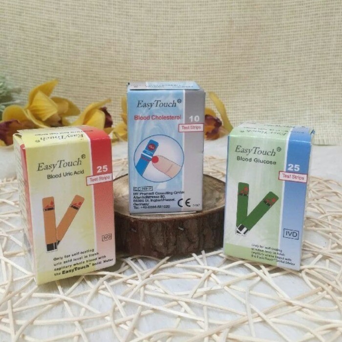 Paket Refill - Tes Gula Darah, Asam Urat Kolesterol