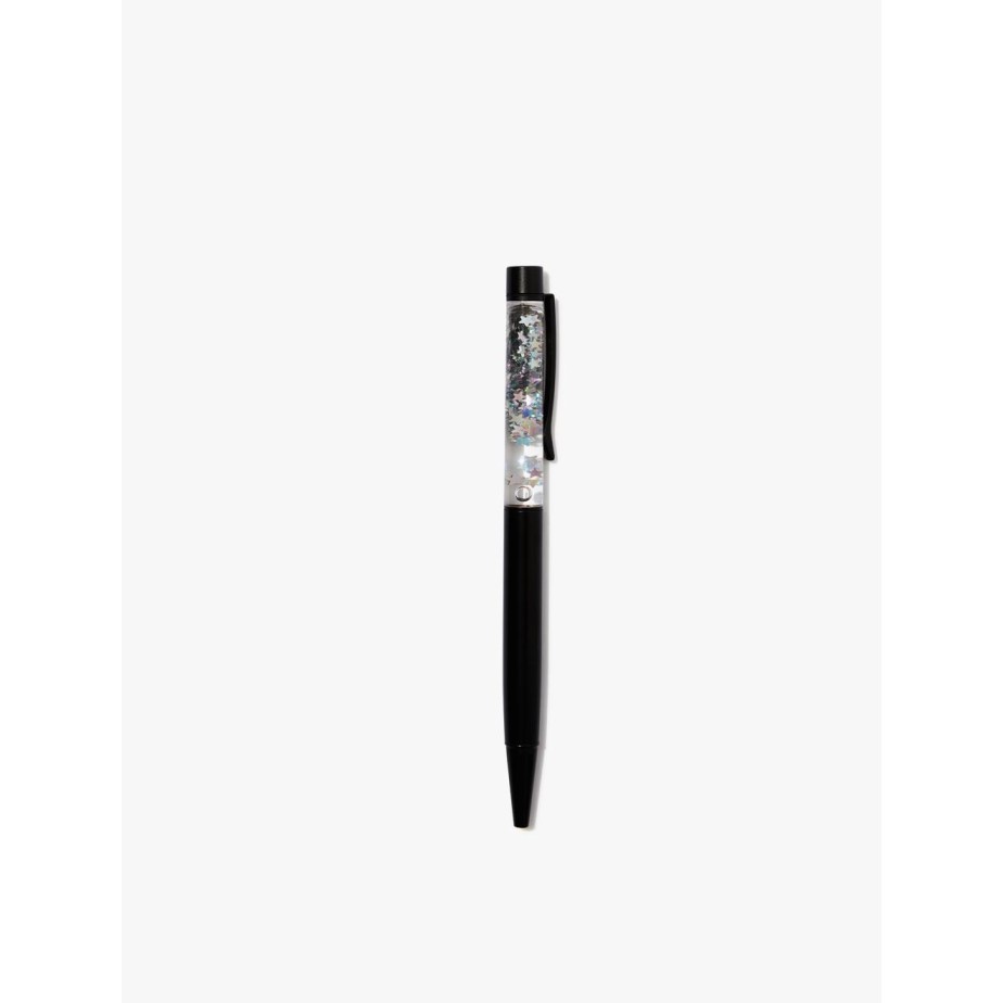 

Ready Typo - Pulpen - Sparkle Ballpoint Pen - Black Multi Daisy