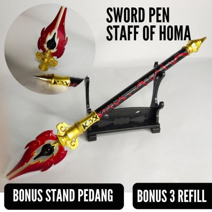 

Ready Sword Pen Pena Pulpen Pedang Anime Genshin Impact