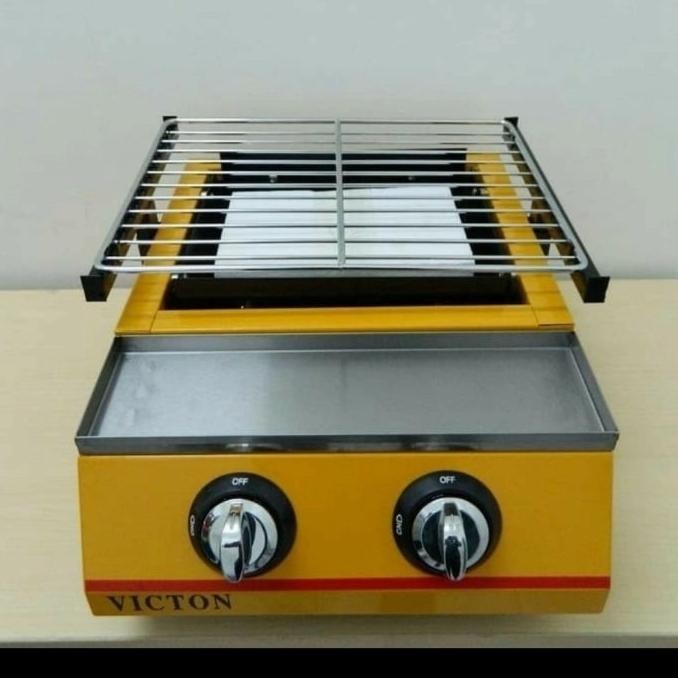 [Promo] Promo Victon /Eton /Getra Panggangan 2 Tungku Kompor Pemanggang Sosis