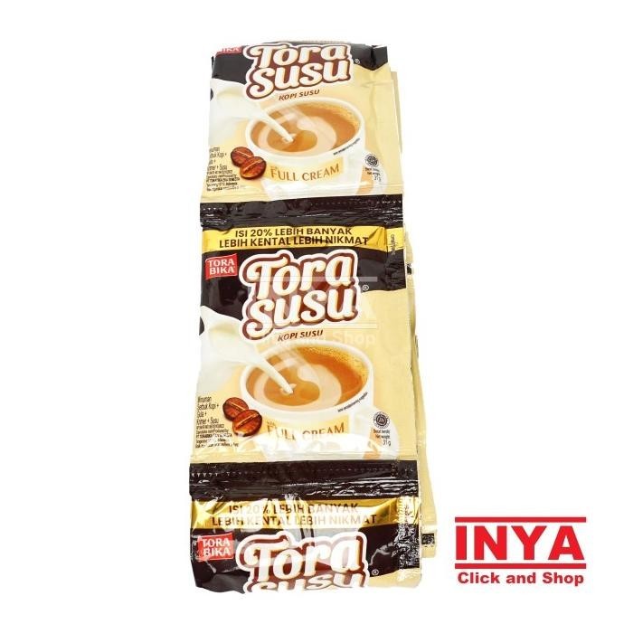 

Torabika Tora Susu Kopi Susu Full Cream 10x31gr Renceng - Kopi Instan