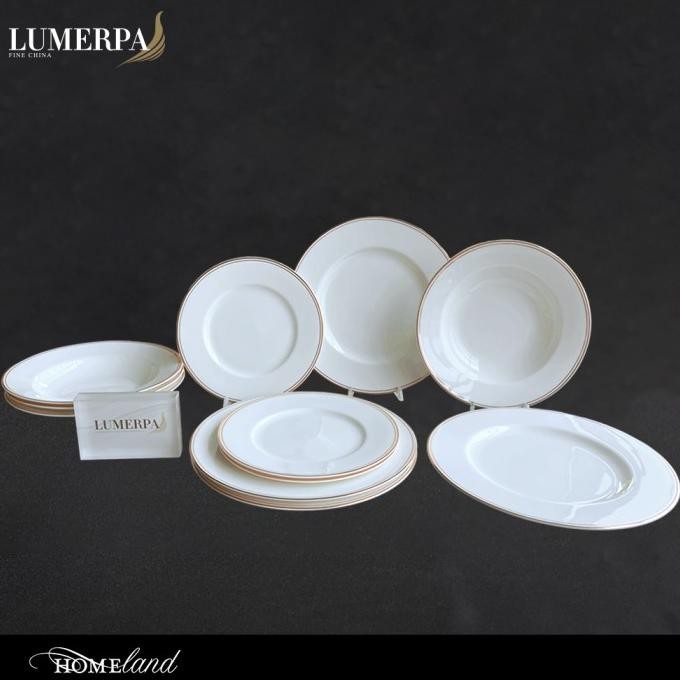 [Ready Stock] Lumerpa Royal Gold Dinner Set / Set Piring Makan