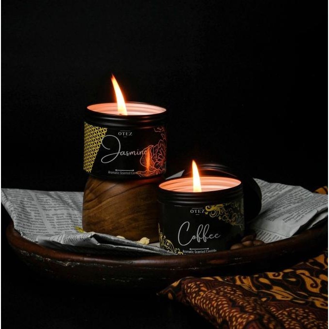 Coffee Scented Candle / Lilin Aromaterapi | OTEZ