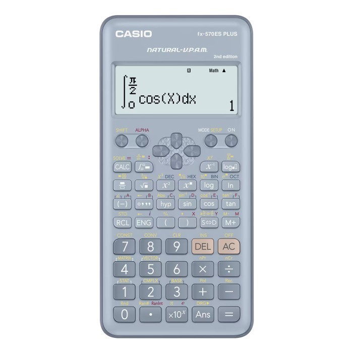 

Ready Kalkulator Sekolah/Kuliah Scientific Casio FX-570ES Plus