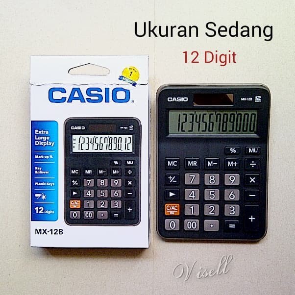 

Ready Standard Calculator - Kalkulator CASIO Ukuran Sedang / Medium